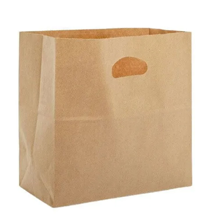 Stanze Griff Kraftpapier Einkaufstaschen